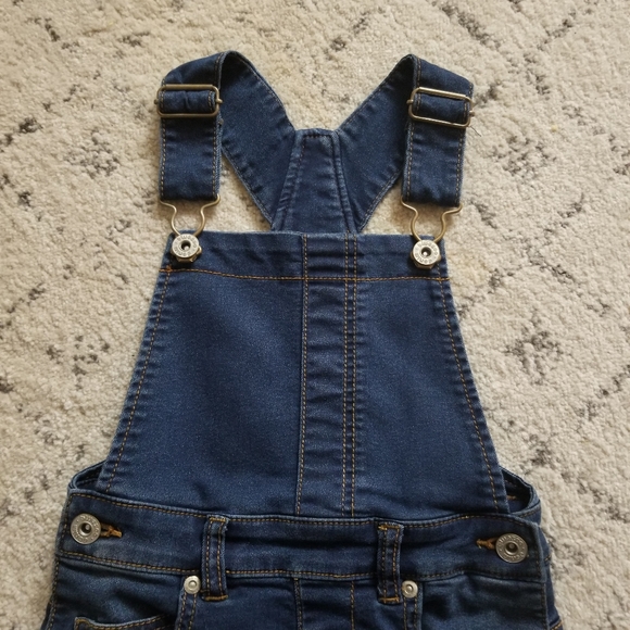 Blue zoo denim dress for girls 5-6 - Picture 2 of 4